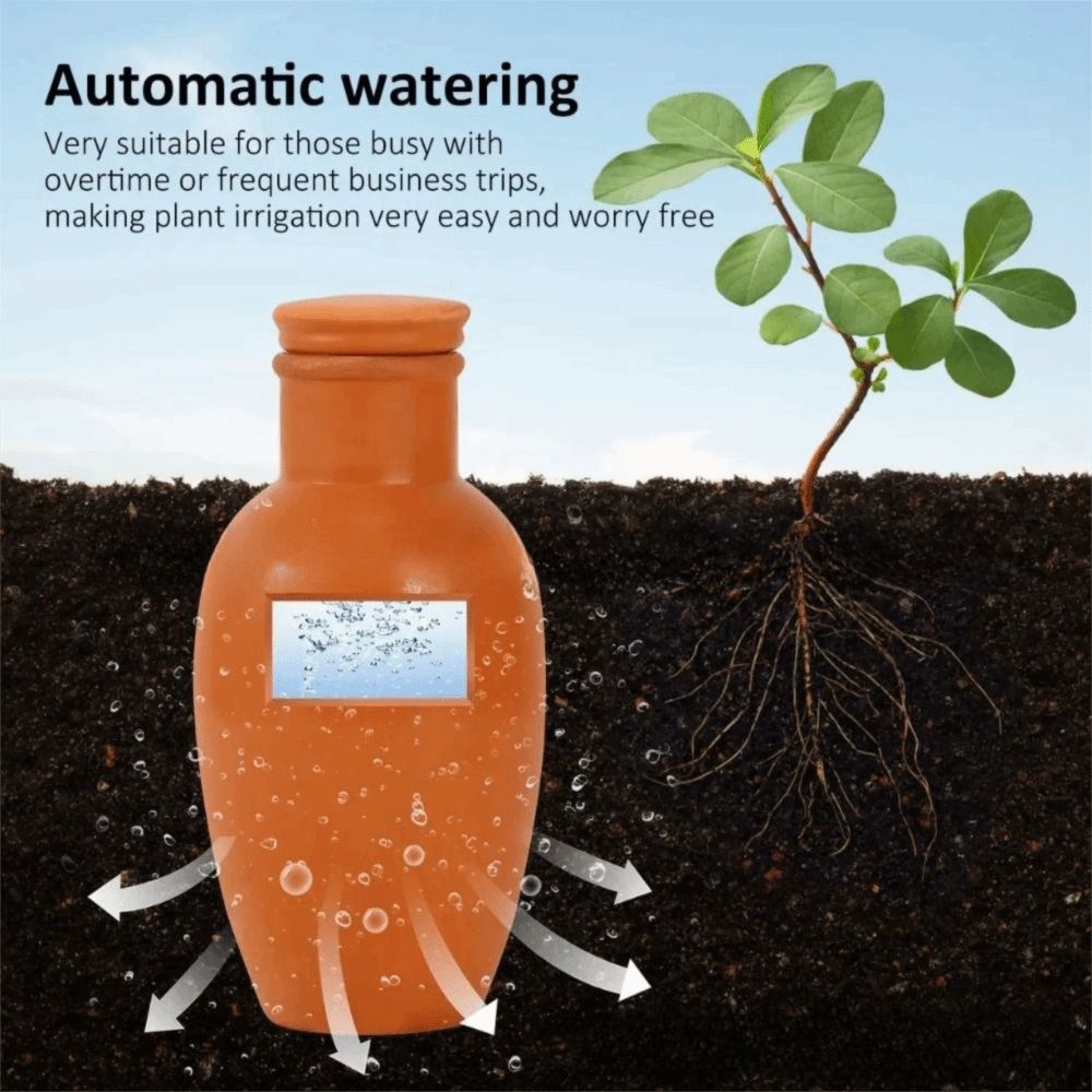 Self Watering Insert - 4 szt. terrakotowych kolców do automatycznego