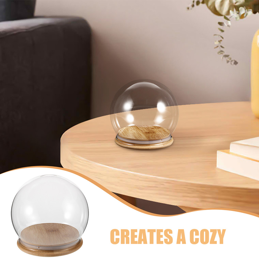 2 sztuki przezroczystych szkla – Plastic Dome Clear recenzja i cena