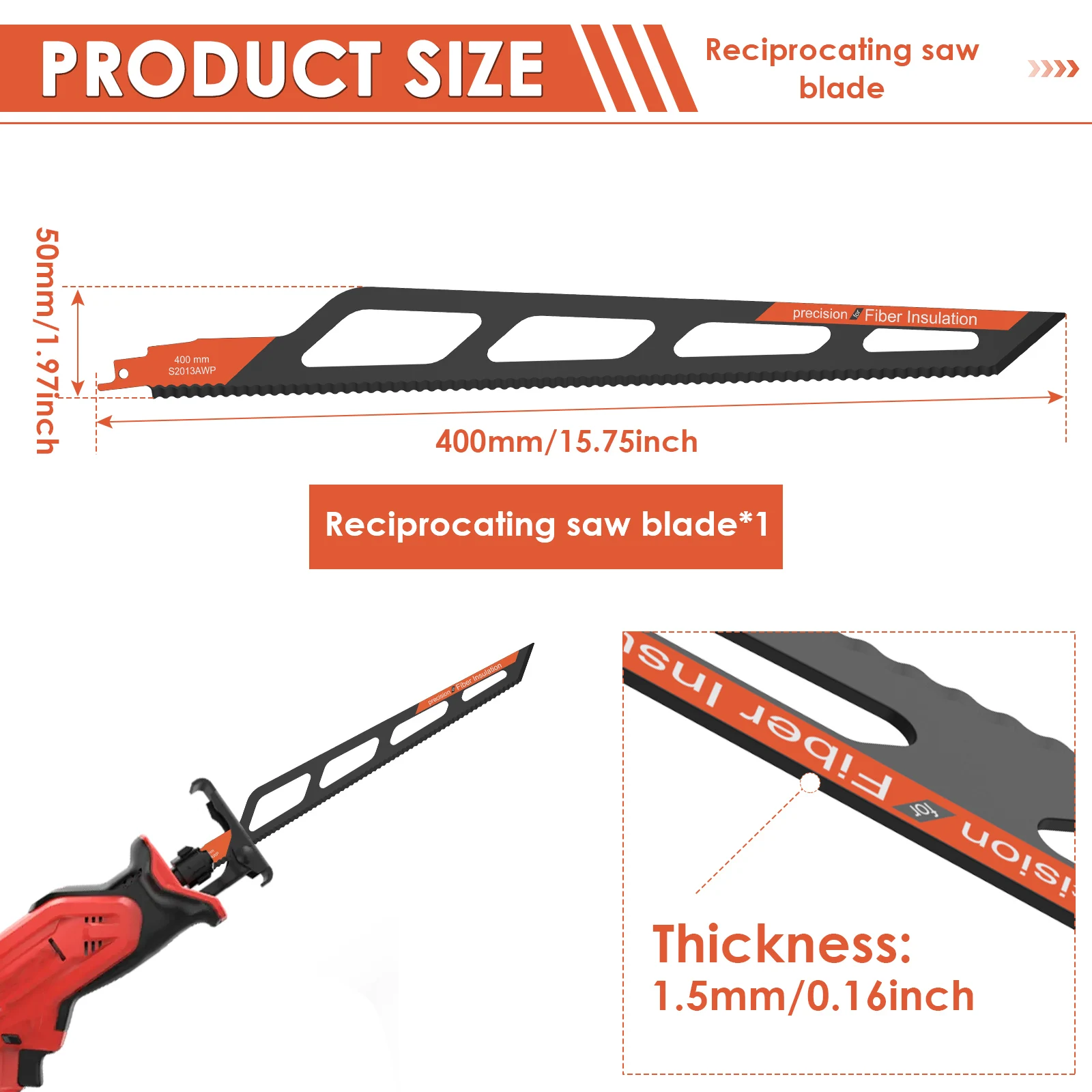 Ostrze do piły szablastej 16 c – Cutting Board Foam recenzja i cena